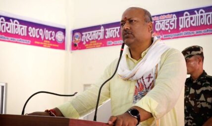 प्रदेश स्तरका सबै खेलाडीलाई मधेश प्रदेश सरकारले आर्थिक सहयोग गर्ने : मुख्यमन्त्री