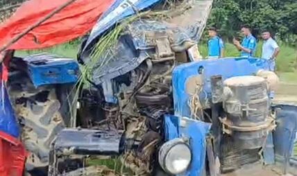 ट्याक्टर दुर्घटना हुँदा दुईको मृत्यु, एक घाइते