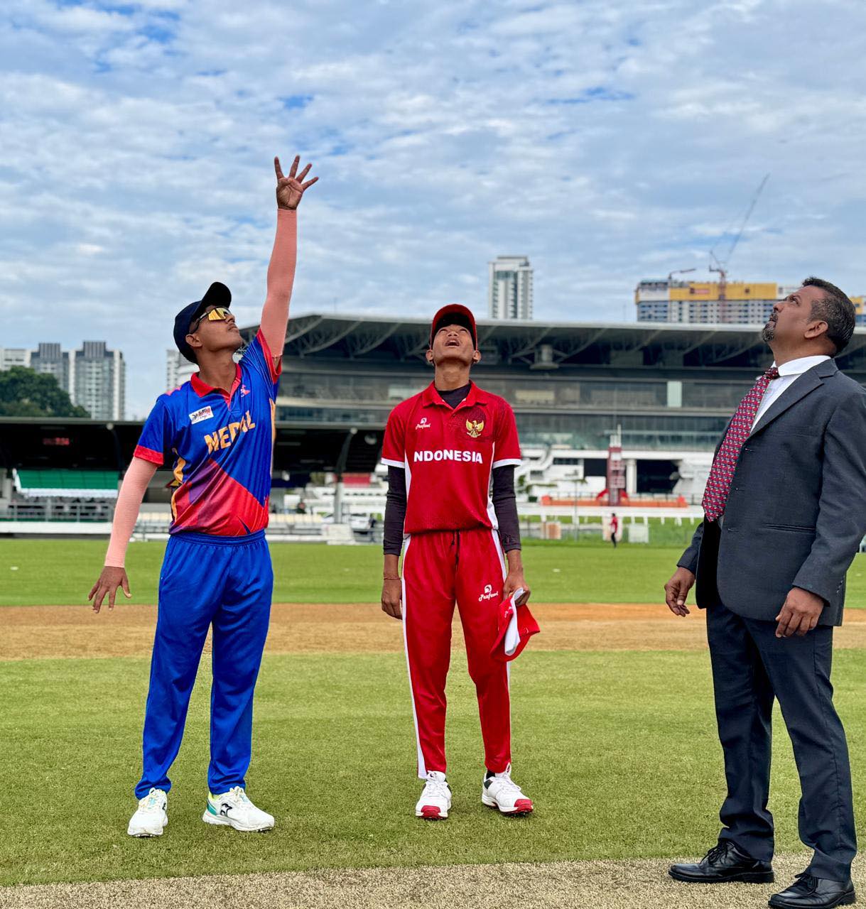 एसीसी यु–१६ : टल हारेर नेपालले इन्डोनेसियाविरुद्ध सुरुमा ब्याटिङ गर्दै