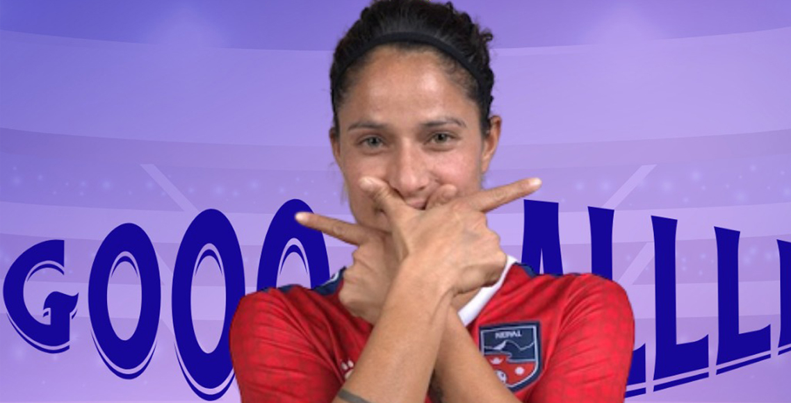 लाओसविरुद्ध नेपालले लियो सुरुवाती अग्रता, अनिताले गरिन् गोल