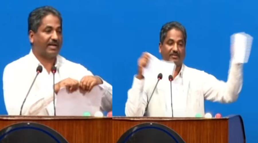 सांसद प्रभु साहले संसद्मै च्याते निजामती सेवा विधेयक