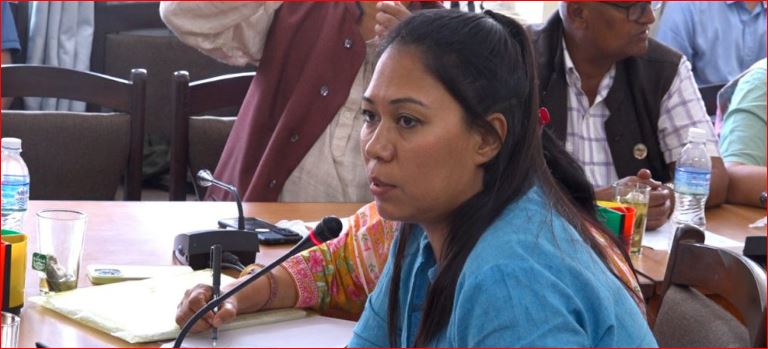 शिक्षामा जुत्ता बेचेजस्तो मुनाफा गर्न हुँदैन : सांसद सुमना श्रेष्ठ