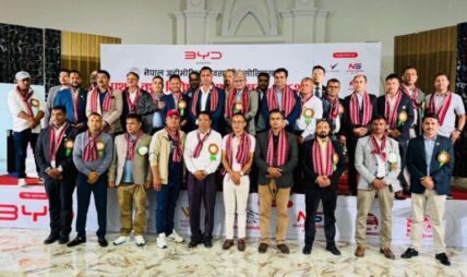 नेपाल अटोमोटिभ व्यवसायी एसोसिएसनको अध्यक्षमा बम र सह–अध्यक्षमा चिमोरिया