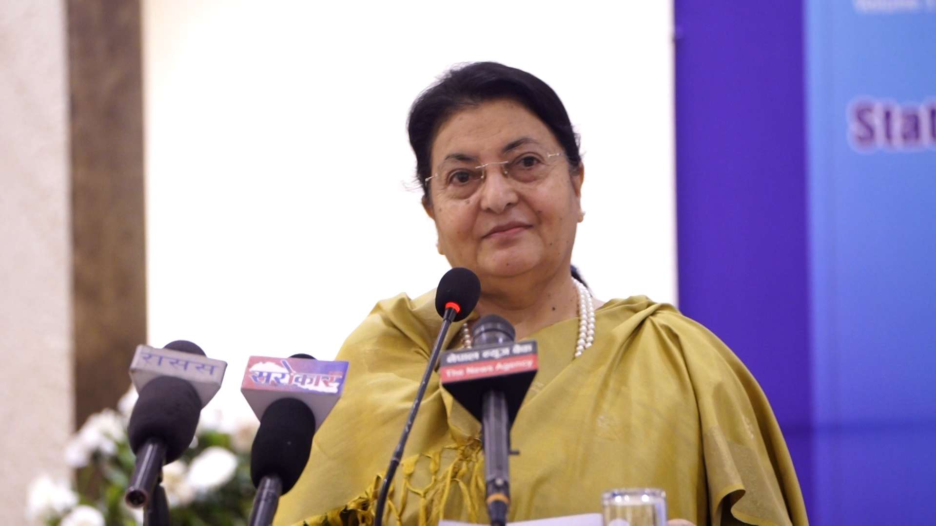 कम्युनिष्ट आन्दोलनको समसामयिक व्याख्याका लागि जबज प्रभावकारी : पूर्वराष्ट्रपति भण्डारी