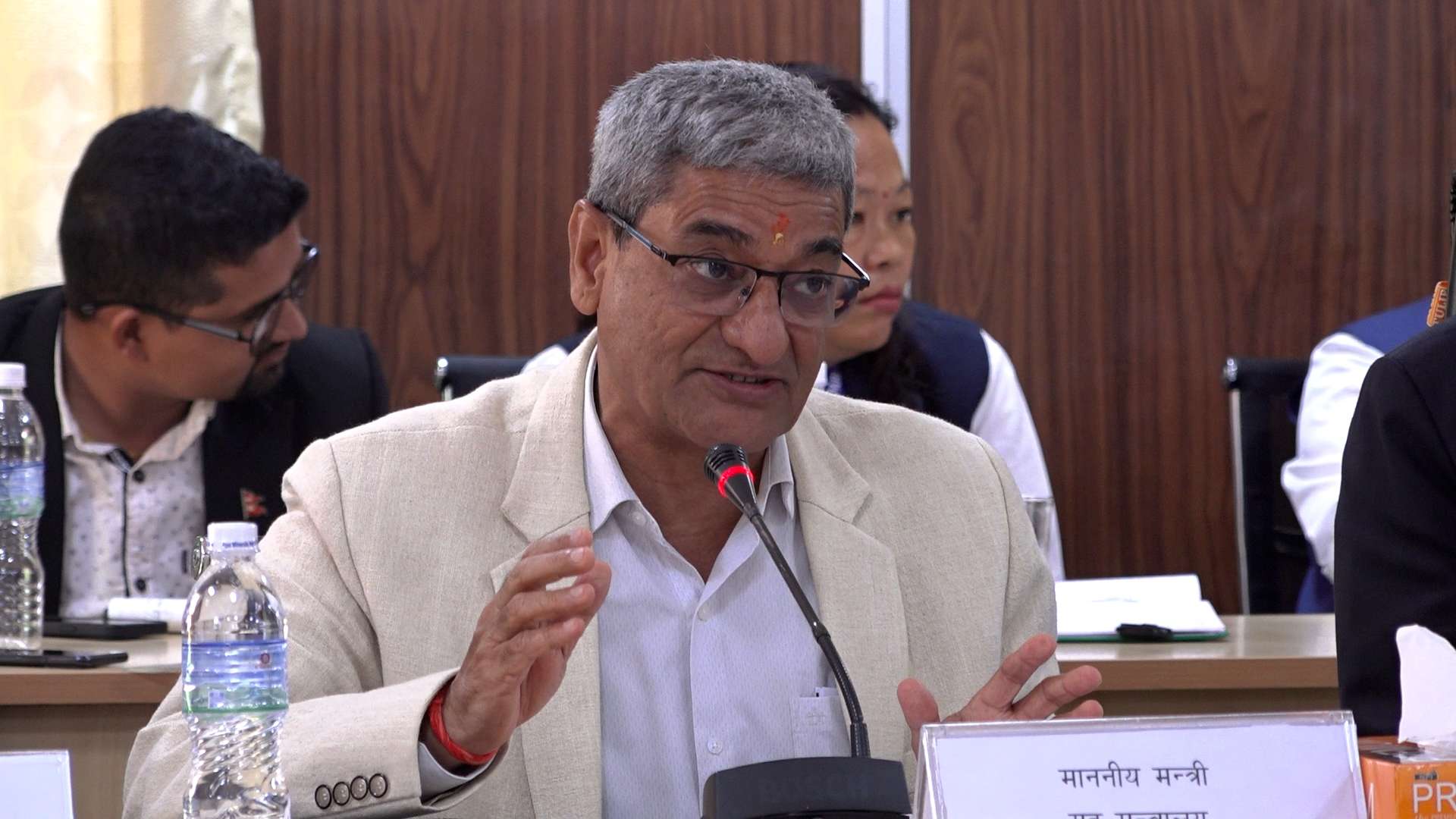 जोखिम न्यूनीकरणका लागि पूर्वसूचना प्रणालीलाई दुरुस्त गरेको छ : गृहमन्त्री