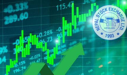 २१.७६ अंकले बढयो नेप्से, कारोबार रकम घट्यो