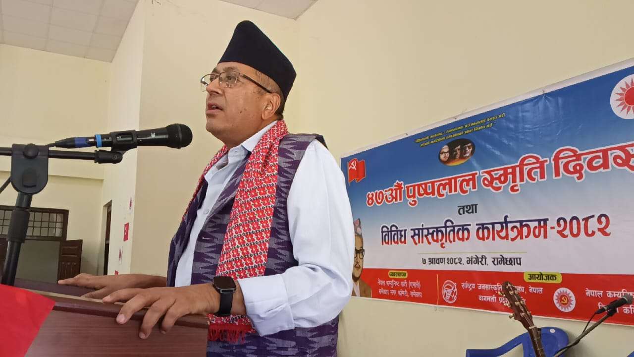 विद्या भण्डारीलाई राजनीतिमा ल्याएर एमाले बिगार्ने चाहना असफल भय : डा. राजन भट्टराई