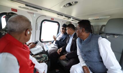 प्रधानमन्त्रीबाट तराई–मधेसको सुख्खा क्षेत्रको अवलोकन