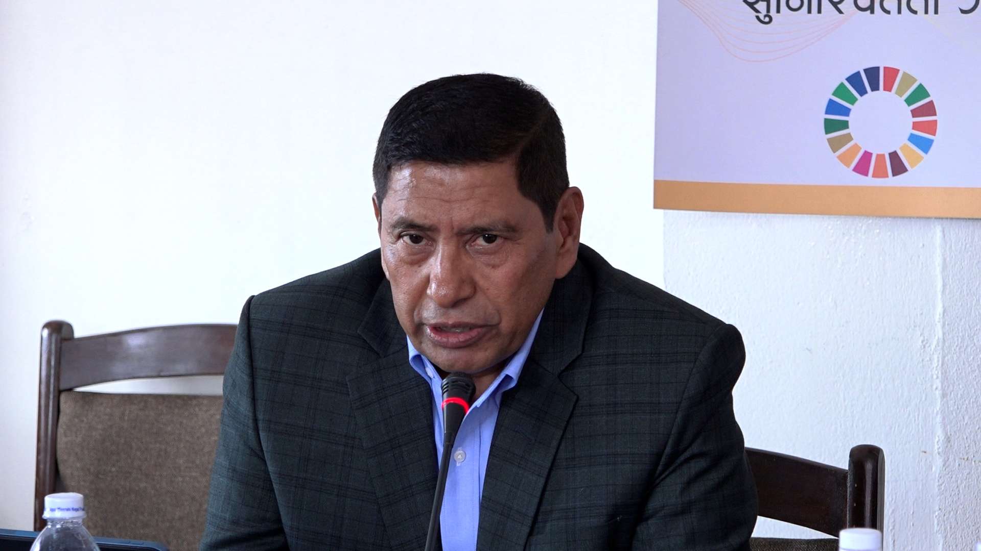 खानेपानीलाई मैलिक अधिकारको विषय मात्र नभई प्राथमिकताको विषय बनाउनुपर्छ : नारायणकाजी श्रेष्ठ खानेपानीलाई मैलिक अधिकारको विषय मात्र नभई प्राथमिकताको विषय बनाउनुपर्छ : नारायणकाजी श्रेष्ठ