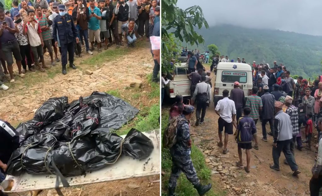 भोजपुर सामूहिक हत्याः पोष्टमार्टमका लागि चारै  शव जिल्ला अस्पतालमा