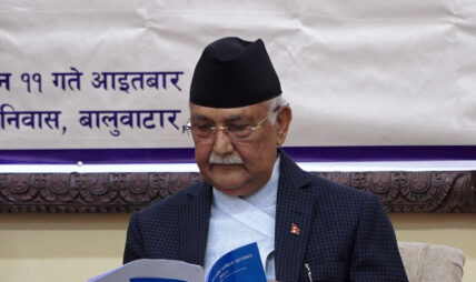 ओलीले गरे बीपीको प्रशंसा : बीपीले नेपाल र भारतका लागि योगदान गरेका छन