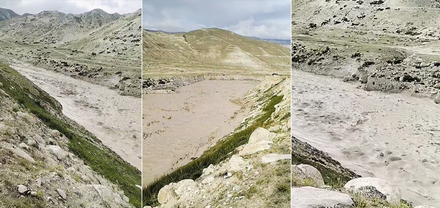 तिब्बत हुँदै मुस्ताङको कालीगण्डकीमा मिसिने छिनजुन खोलामा बाढी, सचेत रहन आग्रह