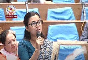 सांसद गौतमको संसदमा प्रष्टोक्ति: ‘मैले प्रधानमन्त्रीसँग गएका फर्किएनन् भनेको होइन’