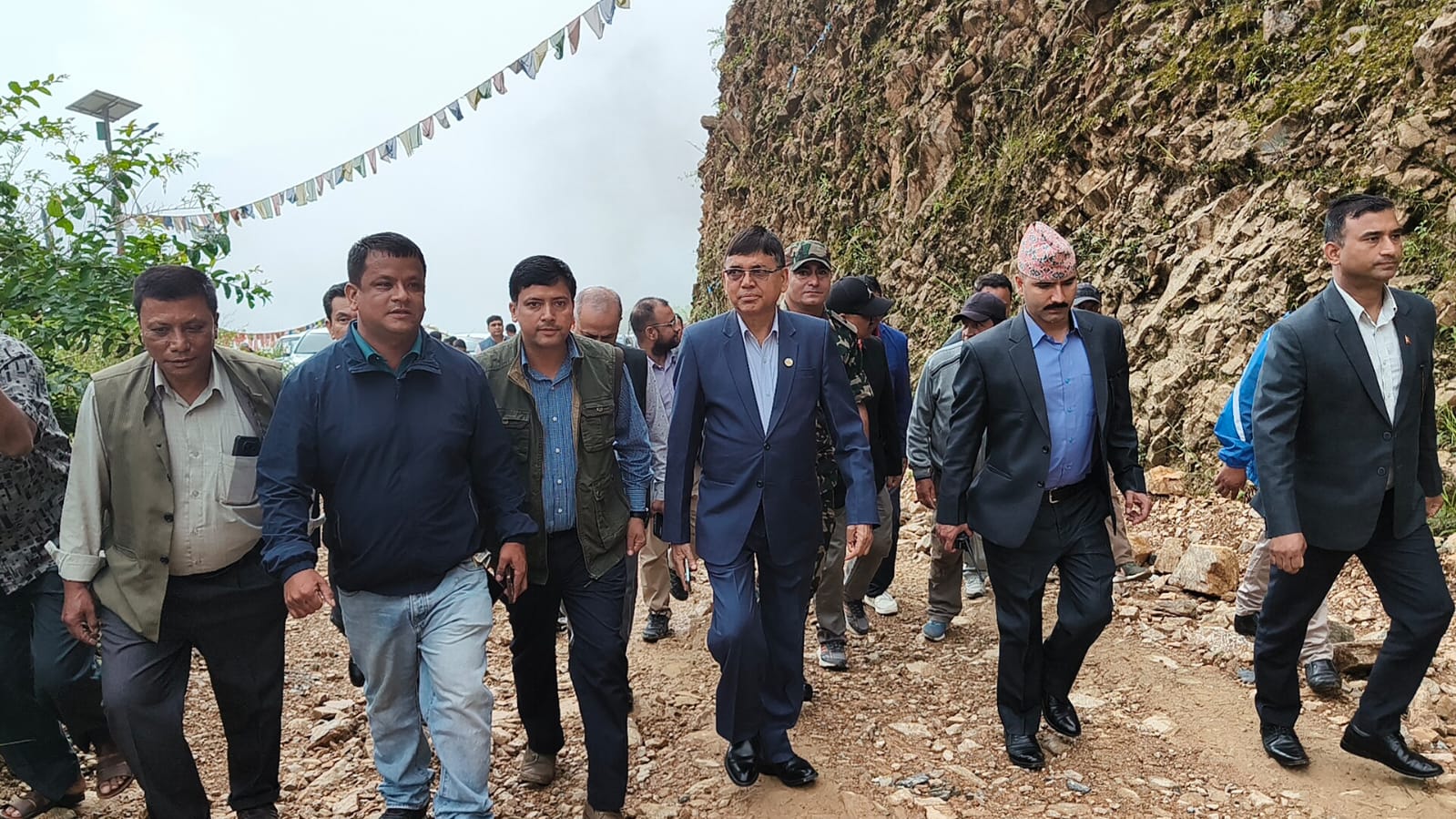 थानकोट–चित्लाङ् सडक आर्थिक विकास र समृद्धीको सहयोगी : मन्त्री दाहाल