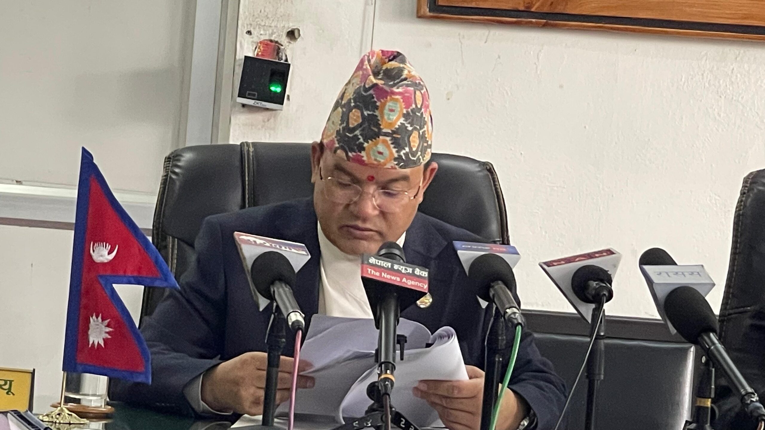 वनमन्त्री शाहीले गरे एक बर्षे कार्यकालको उपलब्धि सार्वजानिक