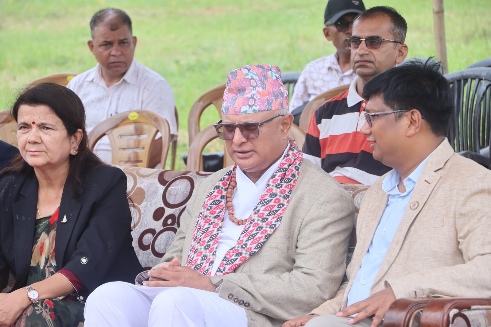 प्रसूति तथा बालरोग अस्पतालको शिलान्यासपछि मुख्यमन्त्री भन्छन् :अब विदेशी विद्यार्थी तानौं