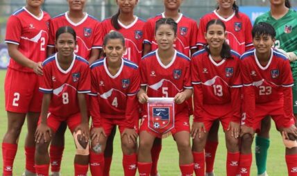 साफ यु–२० महिला च्याम्पियनसिपमा आज नेपाल र बङ्गलादेश भिड्दै