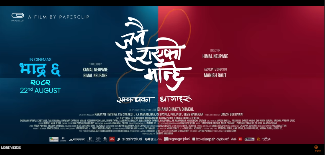 ‘जनै हराएको मान्छे : सम्बन्धका धागाहरू’ को टिजर सार्वजनिक