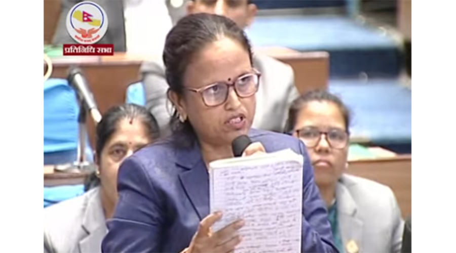 घुस प्रकरणमा प्रधानमन्त्रीको जवाफ माग्दै माओवादी संसदमा आक्रोशित