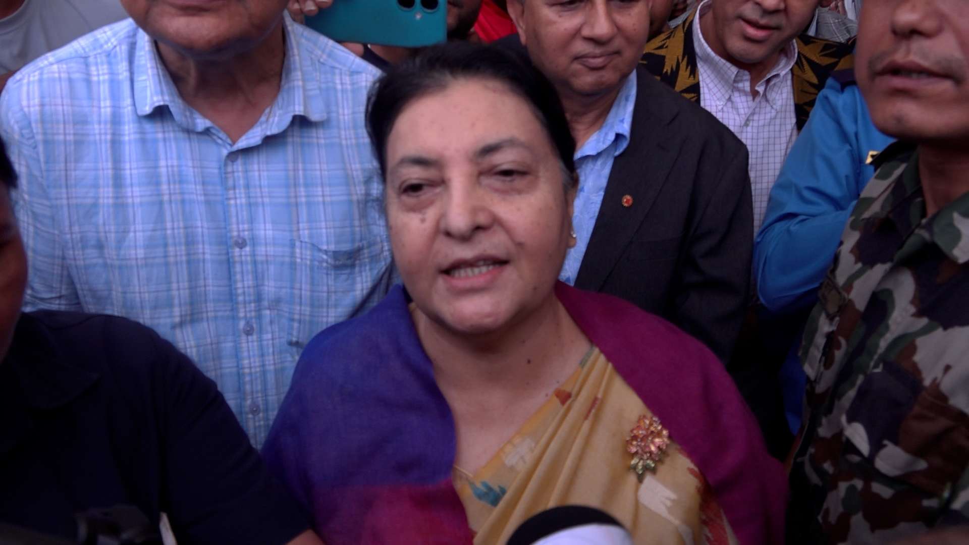 राष्ट्रिय राजनीतिमै कुराकानी भयो, अन्य कुरा आधिकारिक च्यानलबाट आउँछ : भण्डारी राष्ट्रिय राजनीतिमै कुराकानी भयो, अन्य कुरा आधिकारिक च्यानलबाट आउँछ : भण्डारी