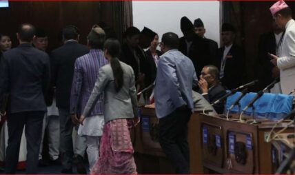 संसद्‍मा रास्वपा र राप्रपाको ५८औं दिनमा पनि अवरोध