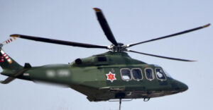 नेपालि सेनाको हेलिकोप्टर चीनको कब्जामा