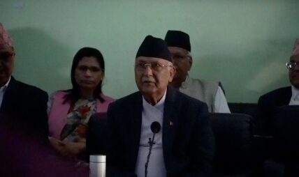 ‘विद्या भण्डारीको आग्रहमा भेट भएको हो, पार्टीभित्र मतभेद छैन’