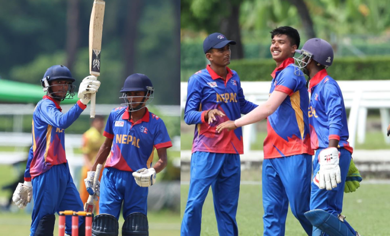 रौनकको शतक, स्पीनरको घातक बलिङमा भुटानमाथि नेपालको फराकिलो जित