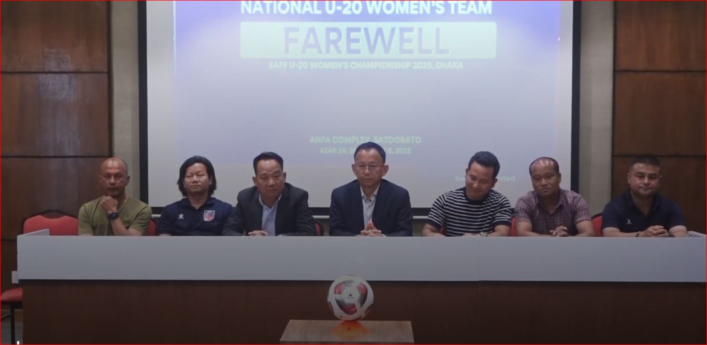 यू–२० महिला च्याम्पियनसिपमा सहभागी हुँदै नेपाली टिम, एन्फाको विवादास्पद प्रतिक्रिया यू–२० महिला च्याम्पियनसिपमा सहभागी हुँदै नेपाली टिम, एन्फाको विवादास्पद प्रतिक्रिया