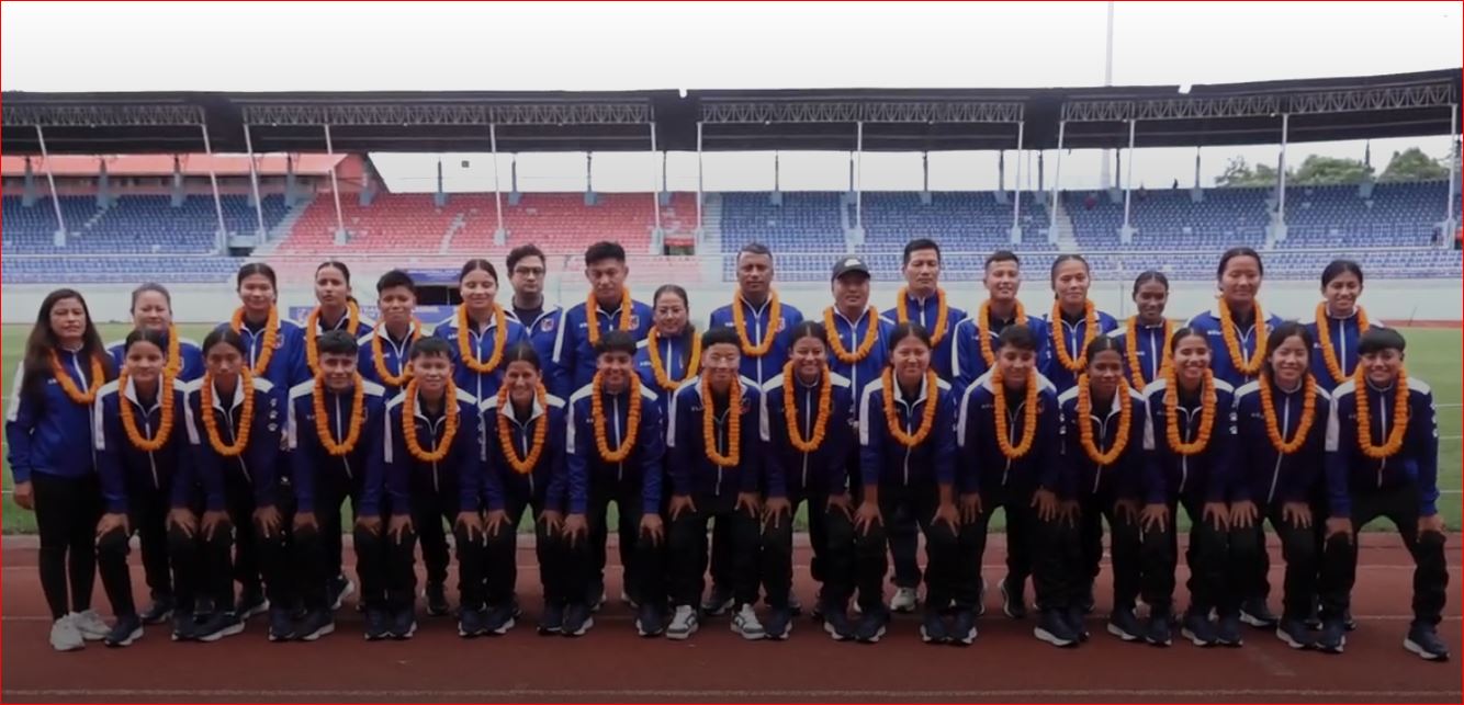एएफसी यू–२० महिला एसियन कप छनोटका लागि नेपाली टोलीलाई विदाई