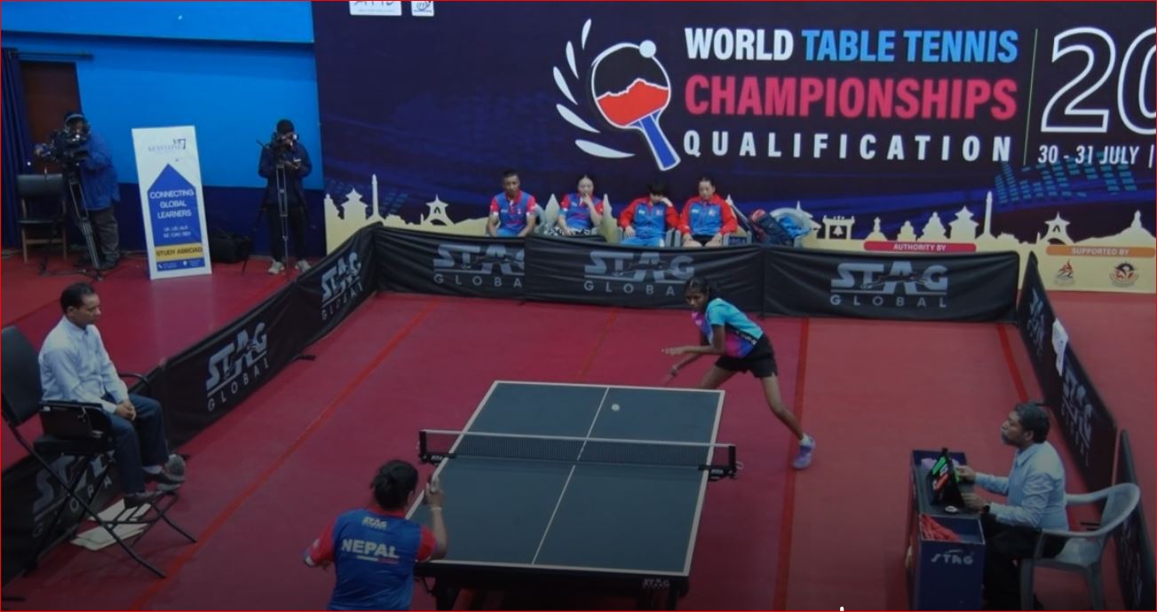 दक्षिण एसियाली टेबलटेनिस छनोट काठमाडौंमा सुरू