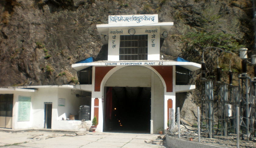 चिलिमे विद्युत् केन्द्र बन्द