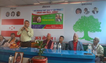 राजनीतिक नेतृत्व अलमल र लोभबाट मुक्त हुनुपर्छ : गगन थापा