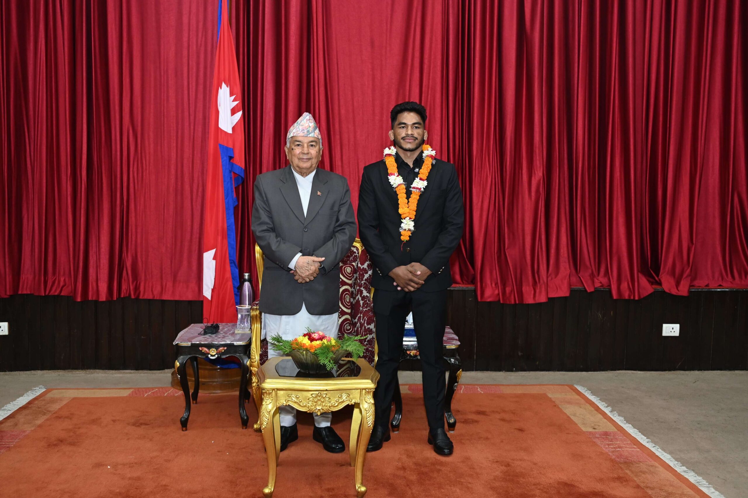 देशलाई विश्वभर चिनाउने खेलाडीको सम्मान गर्न सरकारले ध्यान दिनुपर्छ : राष्ट्रपति पौडेल