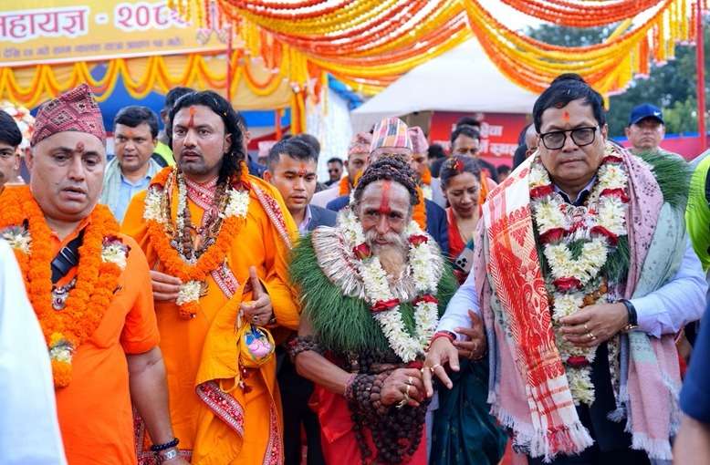 भारतीय मन्त्री सोनोवाल काठमाडौँमा