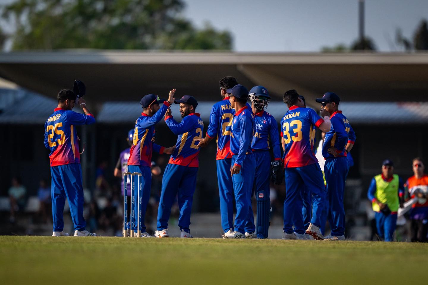 टप एन्ड टी-२० सिरिजमा नेपालको पहिलो जित, नन्दनले लिए ५ विकेट