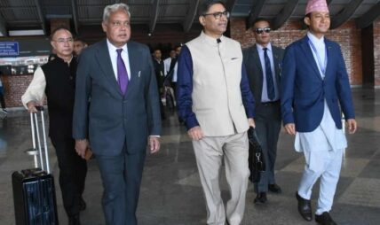 भारतका विदेश सचिव मिश्री काठमाडौंमा