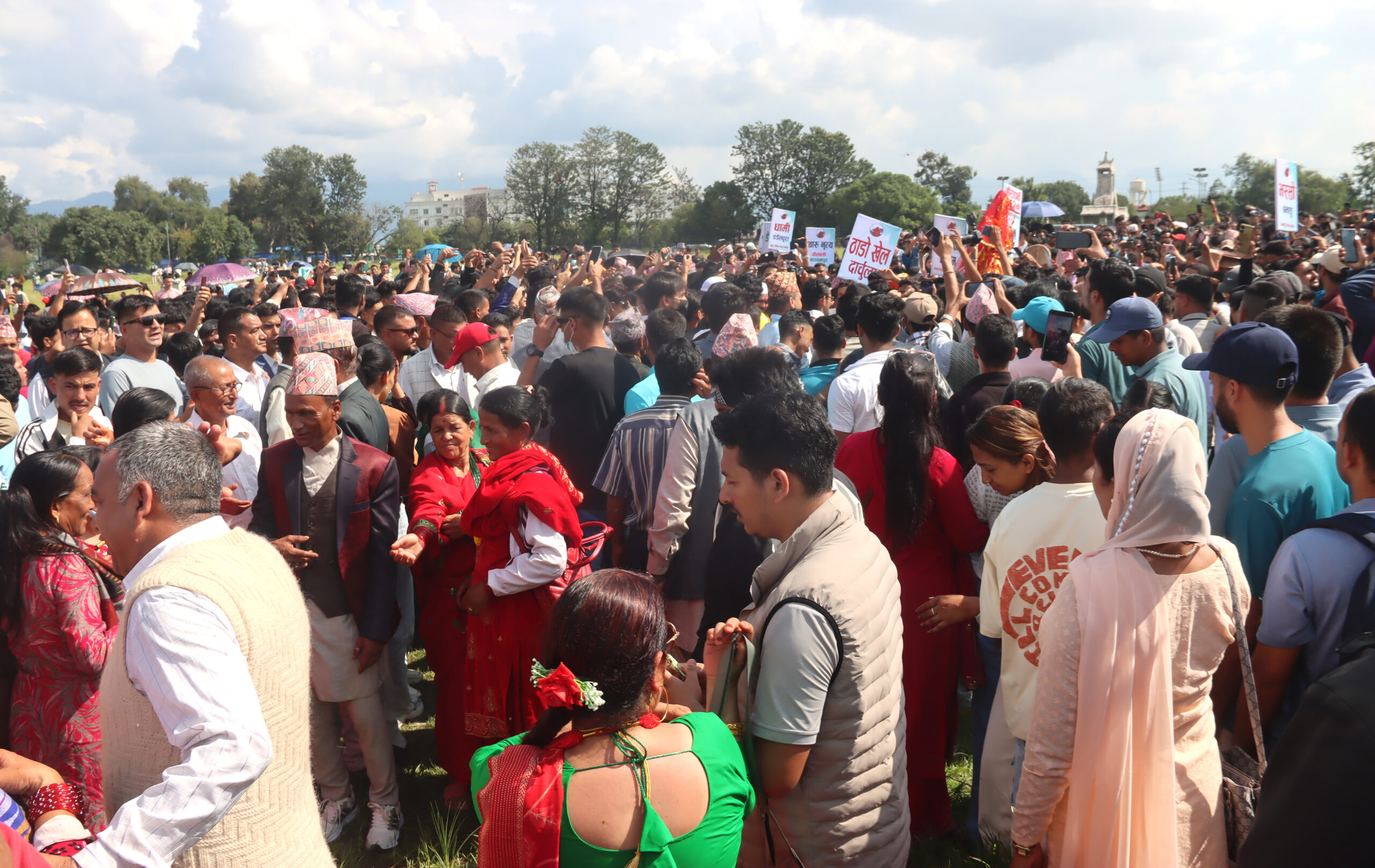 टुँडिखेलमा गौरा पर्वको रौनक