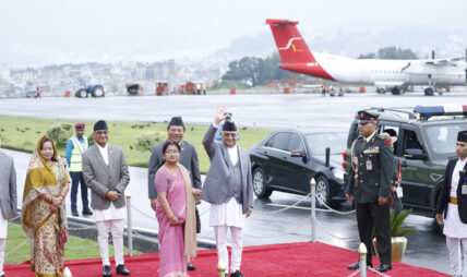 प्रधानमन्त्री ओली ‘एससिओ’ शिखर सम्मेलनमा भाग लिन चीन प्रस्थान