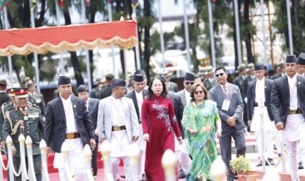 भियतनामका उपराष्ट्रपतिको भ्रमणबाट द्विपक्षीय सम्बन्ध नयाँ उचाइमा पुग्ने विश्वास