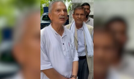 रविलाई भेटेपछि अध्यक्ष भट्टराईले भने : ‘जनप्रतिनिधिलाई थुनामा राख्दा जनतालाई अन्याय हुन्छ’