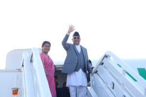 प्रधानमन्त्री ओली तुर्कमेनिस्तानबाट आज स्वदेश फर्किर्दै