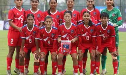यू–२० महिला एसियन कप छनोट : नेपाल साउदी अरेबियासँग भिड्दै