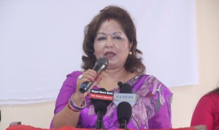 महिलाकै सङ्घर्षले वर्तमान उपलब्धि हाँसिल भएको हो : परराष्ट्रमन्त्री देउवा