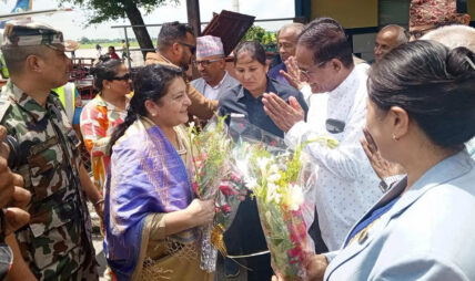 विद्या भण्डारीको कार्यक्रममा नजान कार्यकर्तालाई एमाले संस्थापनको उर्दी