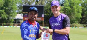 नेपालले हुरिकेन्सलाई दियो १८१ रनको लक्ष्य