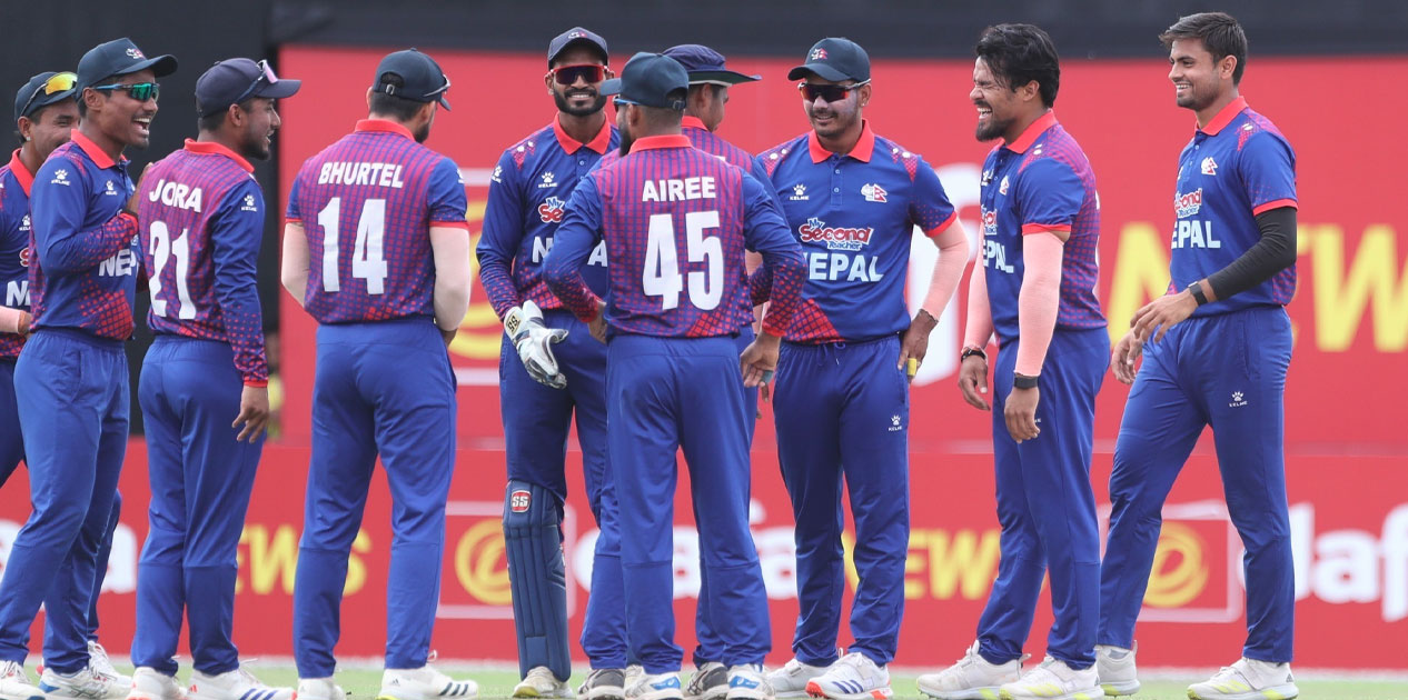 पाकिस्तानको शाहीन्सद्वारा नेपालका लागि एक सय ५४ रनको लक्ष्य प्रस्तुत