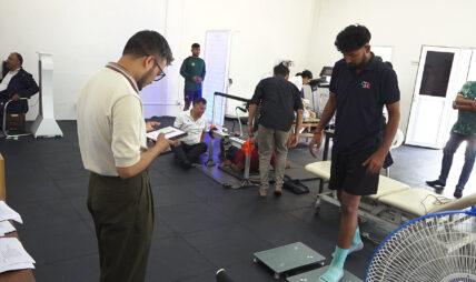 राष्ट्रिय क्रिकेट टोलीको फिटनेस र फिजिकल टेस्ट गरियो