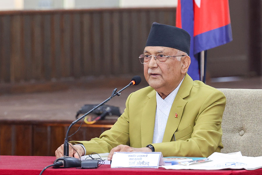 विद्याबारे प्रधानमन्त्री ओलीले नबोलेको कुरा समाचारमा आयो : सचिवालय विद्याबारे प्रधानमन्त्री ओलीले नबोलेको कुरा समाचारमा आयो : सचिवालय