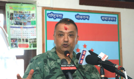 व्यक्तिको गल्ती पार्टीले जिम्मा लिँदैनः महामन्त्री थापा